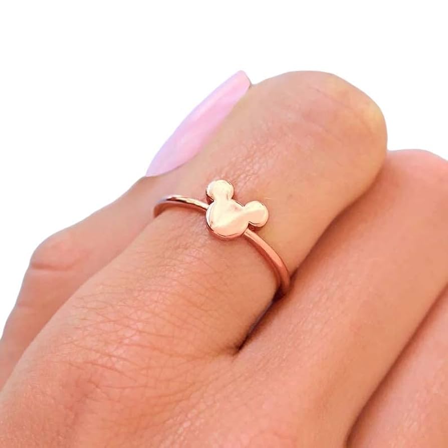 Amazon.com: Handcrafted 925 Sterling Silver Mickey Mouse