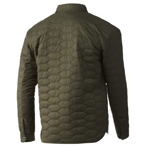 HUK Men's Tarpon Quilt Shacket | Button-Down Shirt and Jacket2