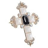 Polyvalence événementielle : convient à diverses occasions telles que les fêtes, les mariages et les réunions festives, offrant un accessoire polyvalent. broche chrétienne pour femmes et filles, accessoire unisexe pour robes