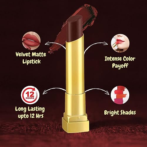 Image of Coloressence Pure Matte Lipstick RUSTY NUDE VML-09, (3.3g)