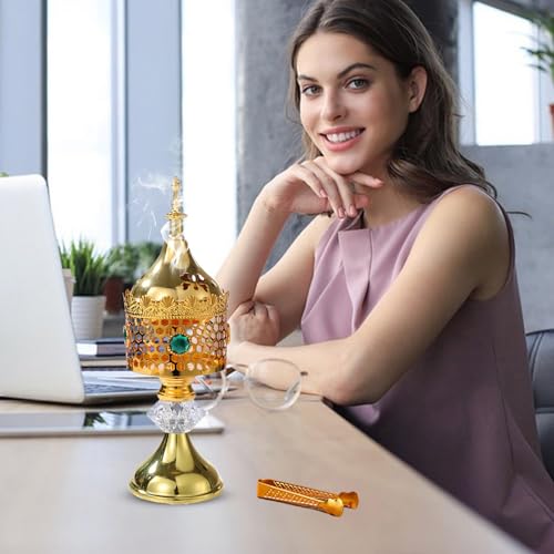 Porte-encens arabe pour les amateurs de parfums et de méditation - 3