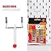 minkissy 3pcs Pegboard Hooks Utility Display Hooks for Wall-Mounted Pegboard Tool Storage, Metal Tripod Design Compatible with Industrial and Garage Organization