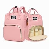 Bolsa Maternidade Gestante Bebê Mochila Multifunção (Rosa)