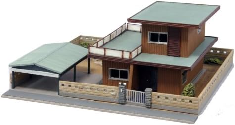 Tomytec Geocore Building Collection 014 Contemporary House D Diorama Supplies