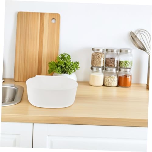 Caneca colgante para cocina 2 piezas blanca plástico miniatura 7