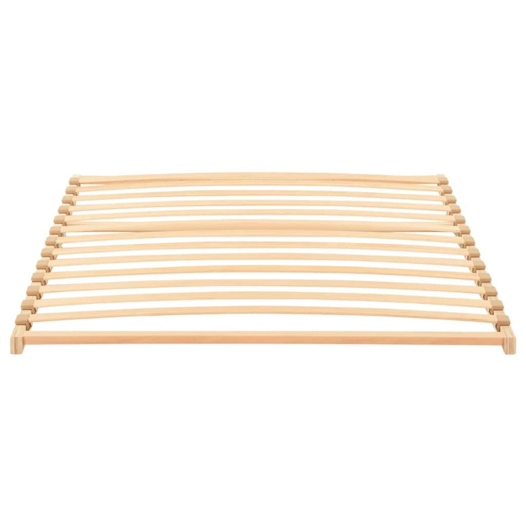 vidaXL Somier de Láminas con 13 Listones Estructura de Cama Dormitorio Habitación Muebles Mobiliario Dormir Robusta Duradera 120x200 cm