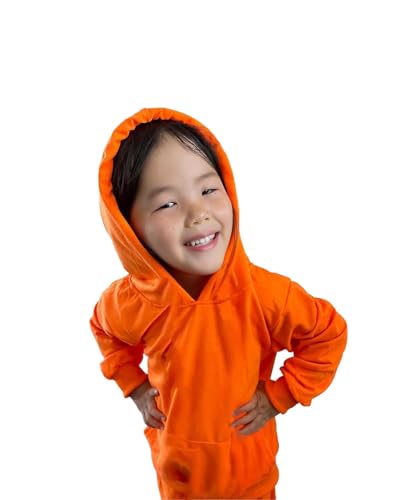 Disfraz de Sudadera Naranja para Niños de 4 a 17 Años miniatura 2