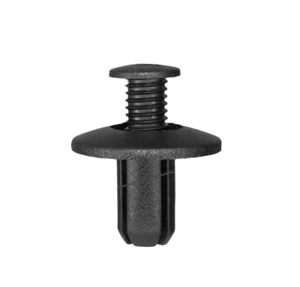 8mm 6mm 10mm Car Mudguard Bumper Rivet Fastener Auto Push Pin Fender Screw Clips for VW Toyota Honda Ford Nissan Kia(50Pcs 8mm)