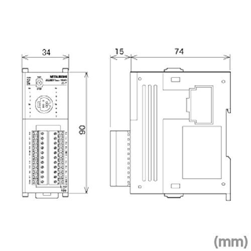 Amazon | 三菱電機 汎用シーケンサ MELSEC-F FX3UCシリーズ FX3UC-16MR