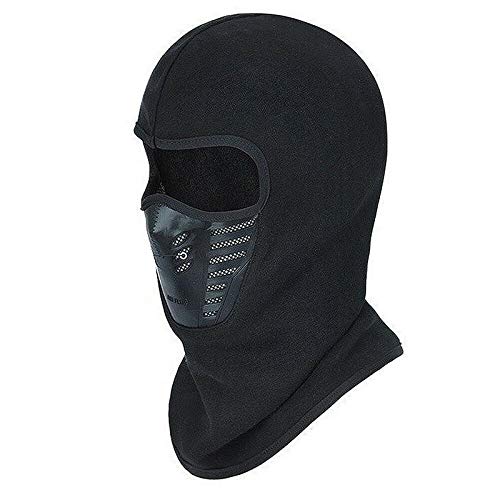 Outdoor Full Face Mask Ski Motorcycle Cycling Balaclava Winter Windproof Black Color
