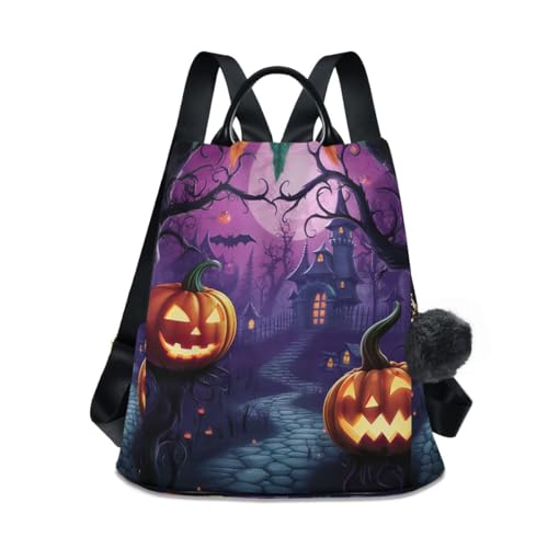 Sac à dos pour femme GAIREG antivol et tendance avec pompons pour la randonnée