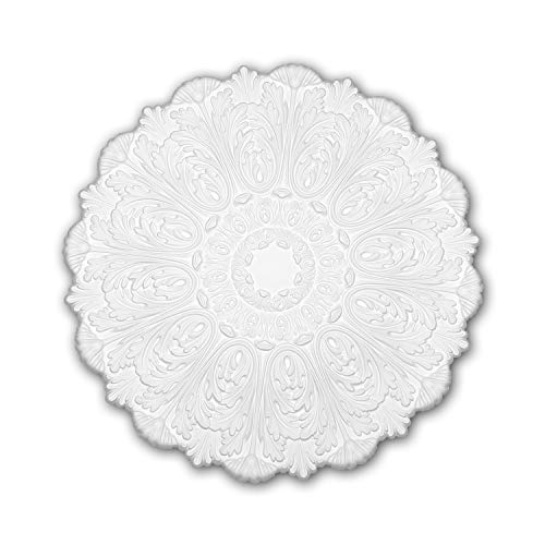 Rosetón de poliuretano Profhome 156055 Ø 75,2 cm elemento ornamental pretratado 2