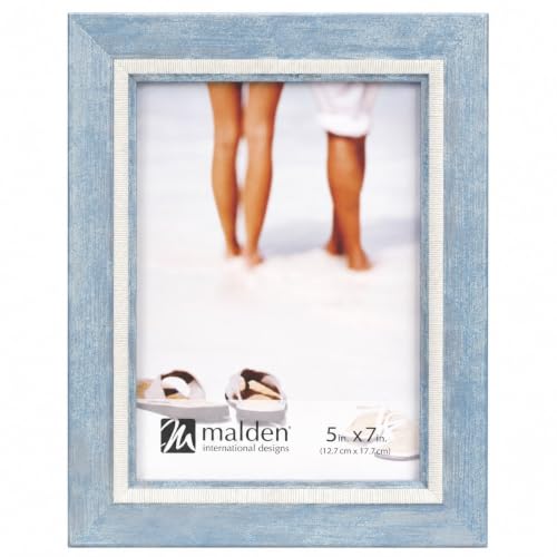 Distressed Coastal Blue 5x7 Picture Frame