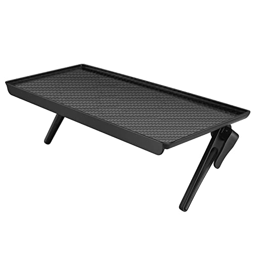 GlSAKE TV Top Shelf Adjustable Screen Shelf Computer Monitor Top Rack TV Top Storage Bracket Wide Platform Top Bracket