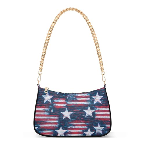 Sac à main 4th july stars glitch pattern idéal pour les sorties