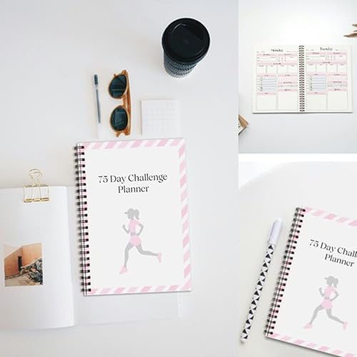Carnet de planification et journal intime de 75 jours portable pour objectifs - 6