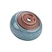 T4U 2.5 Inch Small Ceramic Succulent Planter Pot with Drainage Hole Set of 6, Ice Crack Glaze Plant Container for Cactus, Gardening Plant Gifts for Women Mom Aunt Home Office Decor