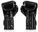 Fairtex Muay Thai Boxing Gloves BGV9 - Heavy Hitter Mexican Style Training & Sparring Gloves for Kick Boxing MMA K1 (Black, 10 oz)