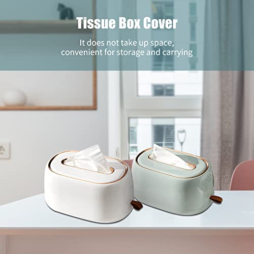 Bonnu Suporte De Caixa De Lenços Com Mola De Mesa Tampa De Caixa De Lenços De Parede De Papel Toalha