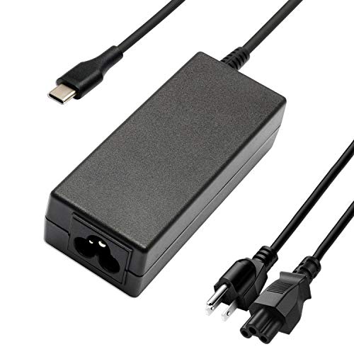 45W Type C USB C Charger Adapter 918337-001 844205-850 28769-001 for HP Chromebook X360 14-CA000 11-AE000?14-ca051wm 14-ca052wm 14-ca091wm ca061dx,11-ae051wm 11-ae001tu 11-ae027nr;12-c012dx 12-f014dx
