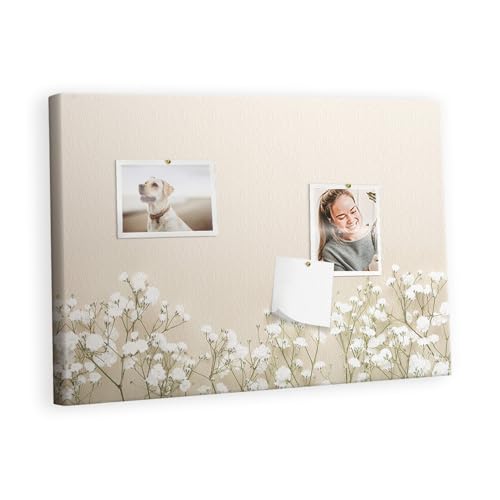 Tableau en liège fleurs épanouies pour organiser vos notes et projets à la maison