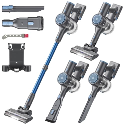 BlueEpic 40000Pa Cordless Stick Vacuum 6-in-1 | Pet Hair