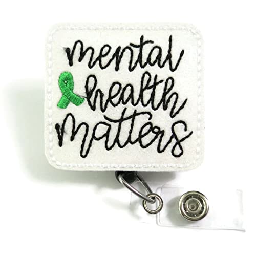 Mental Health Awareness Badge Reel, Mental Health Matters