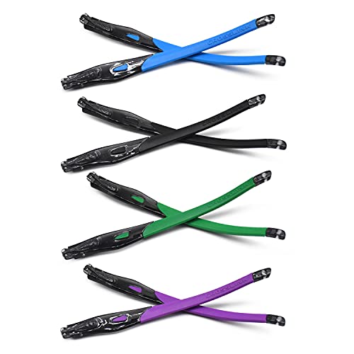 Varillas de goma Oakley Crosslink Switch azul negro repuesto flexible
