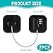 2pcs Digital Password Fridge Lock for Children Safety Refrigerator Door Locks,Child Adhesive Safety Window Lock Kids Adults Security Cabinet Locks for Freezer Cupboard,Drawer,Fridge Door Black