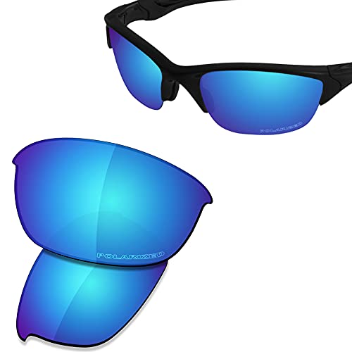 Image of SAUCER Premium Replacement Lenses & Rubber Kits for Oakley Half Jacket 2.0 OO9144 | UV400 Protection, Anti-Scratch