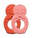 Sugarbooger Silicone Teether, Matryoshka Doll, 2 Count