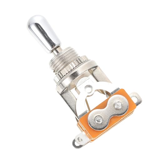 Mikinona エレキギター用ポジションピックアップセレクター属製トグルスイッチ 簡単操作 軽量コンパクト設計 多機種対応