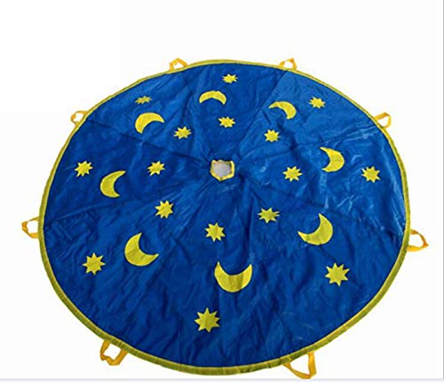 3m Child Kids Sports Development Outdoor Umbrella Parachute Toy Jump-sack Ballute Play Parachute