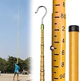 Hochspannungs-Epoxidharz-Isolierstäbe, 15 m, 2 Stück für Telekommunikationsanbieter, langlebiger Messstab mit Tragetasche