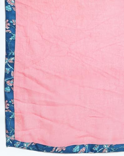Image of Rajnandini Womens Cotton Floral Printed Kurta Pant Dupatta Set (JOPLST269-P)