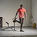 Sunny Health & Fitness Full Body Stretch Machine, Versatile Padded Trainer Back Stretcher, Stretching Equipment with Pivoting Seat, Self-Leveling Pedals, and Multi-Use Handlebar - SF-BH621002