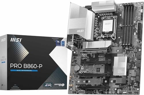 Carte MSI Pro B860-P et processeur Intel Ultra 7 265KF l'excellence de bureau