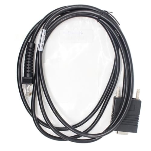 For 6 ft 2 m RS232 Serial Cable Compatible with QS6500 7000 Mobile Computers