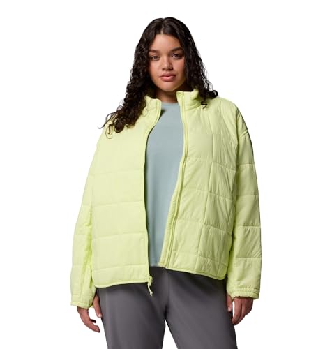 Columbia Womens Sienna Hill Quilted Jacket, Citron Haze, XX-Large - image 4