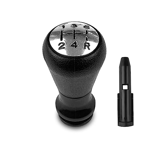 Fousenuk 5 Velocidades Pomo Palanca de Cambios Coche, Perilla de Cambio de...