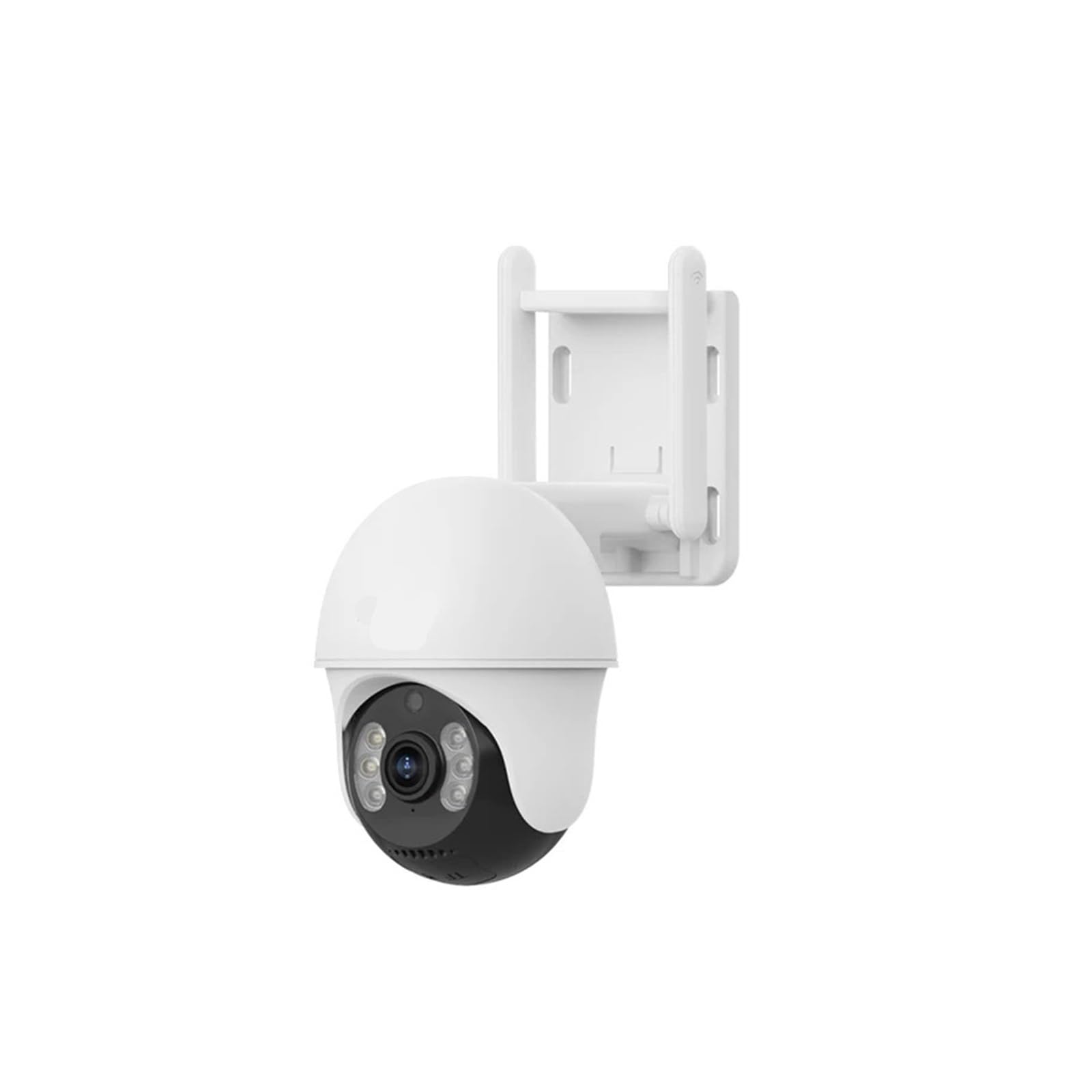 NCAEVGXRWJT 3MP 4G SIM Outdoor PTZ Security Camera, IP66 Waterproof Two-Way Talk Surveillance Cam(UK Plug,4G P9S Add 64G)