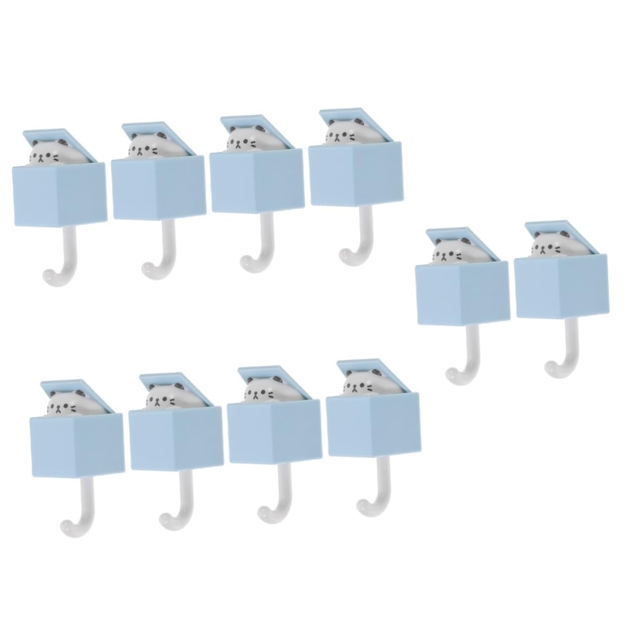 SHINEOFI 5 Series Perchero Sin Perforaciones Percha Toalla Ganchos Para Colgar El Secado Toalleros Para Baños No Ganchos De Baño Gancho Colgante Ganchos Para Pared El Plastico 2 Piezas X 5