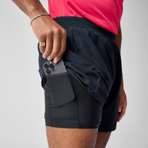 Image of Brooks Men's Dash 2-in-1 Short, Built-in Brief Running Short