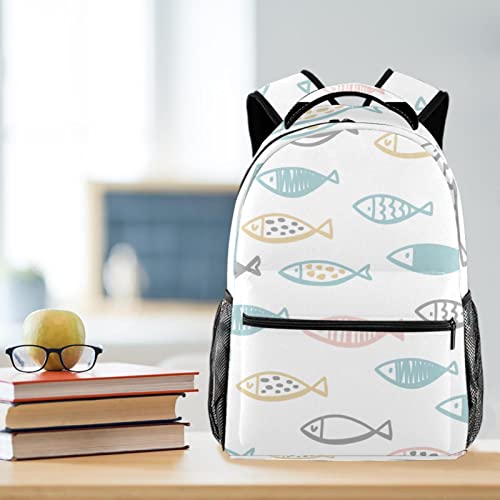 Sac à dos de voyage poisson blanc idéal pour vos weekends - 6