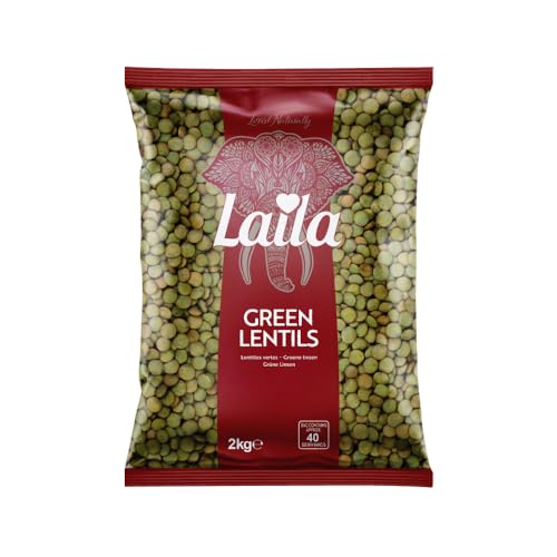 Laila Green Lentils 2Kg