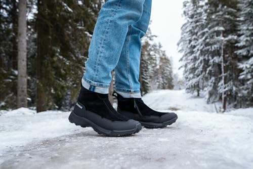 Icebug Metro2 BUGrip Men's Winter Walking Boots with Steel Studs – Suede Upper – Slip-Resistant Traction – Zipper Closure 6