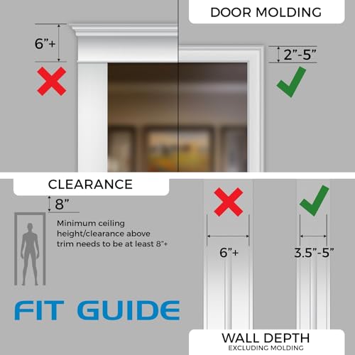 Ultimate Body Press XL Doorway Pull Up Bar with Elevated Bar & Adjustable Width by Ultimate Body Press - Image 5