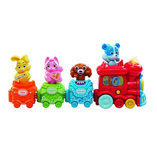 VTech Baby 80-161604 - Nachziehspielzeug - Tierischer Musikzug