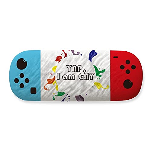 Étui de rangement pour lunettes LGBT Yap I Am Men avec boîte rigide