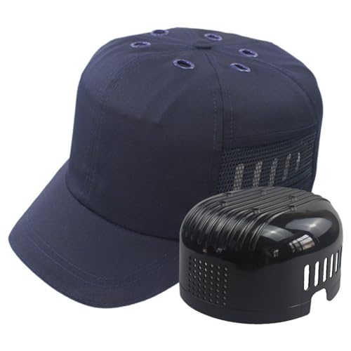 Gorra de seguridad con casco rígido de PP para evitar impactos en la cabeza 5